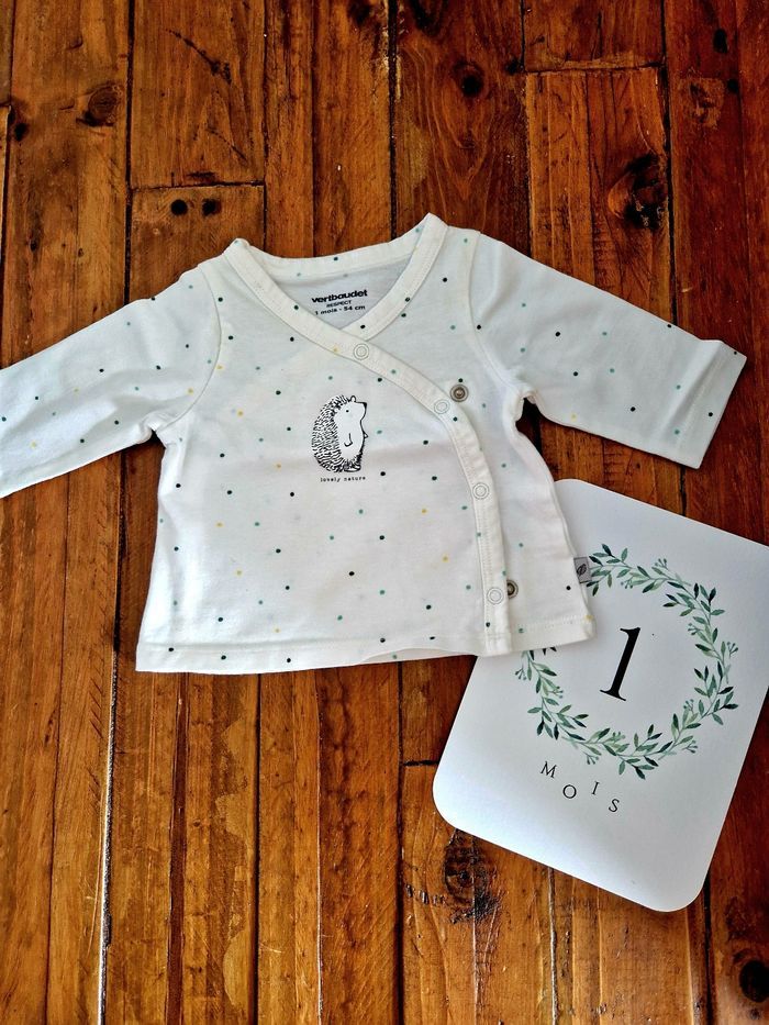 T-shirt fin manches longues Vertbaudet