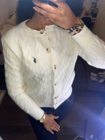 Cardigan torsades Ralph Lauren