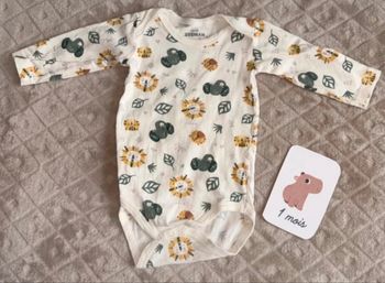 Bodies collection Savane taille 1mois 