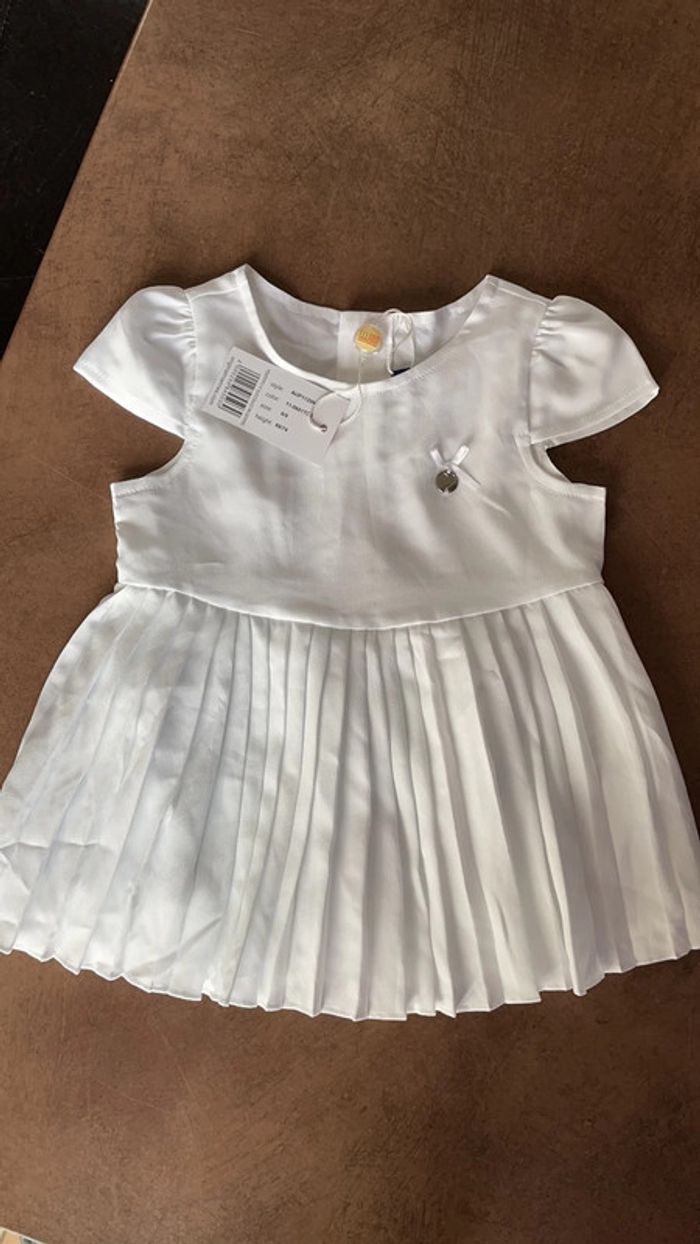 Robe 6/9 mois original marines
