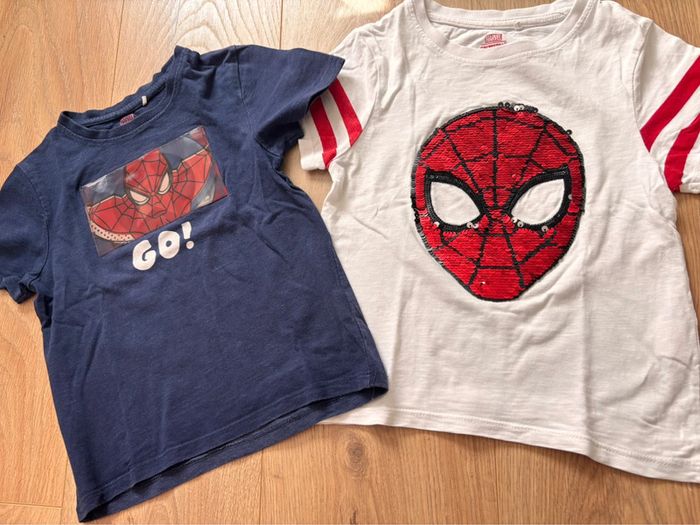 Lot 2 t-shirts Spiderman garçon 4 ans orchestra - photo numéro 8