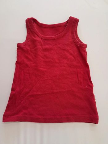 tee shirt débardeur garcon 3 ans