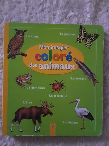 Livre Mon imagier coloré des animaux