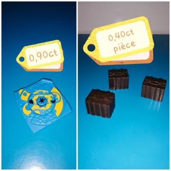 Thème* accessoire / carte trésor - caisse