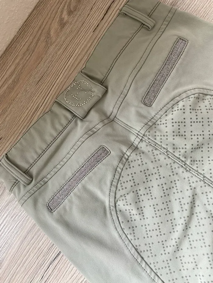 Pantalon d’équitation Harcour 32 Kaki Très Bon État 8765 - photo numéro 8
