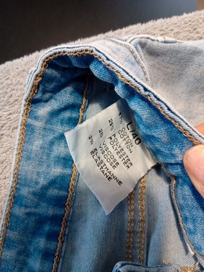 Jeans L/40 Femme Style Usé CC Fashion Petit Prix - photo numéro 8