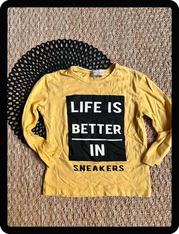 TEE shirt jaune et noir