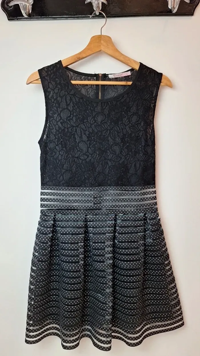 Robe habillée noire Choklate L