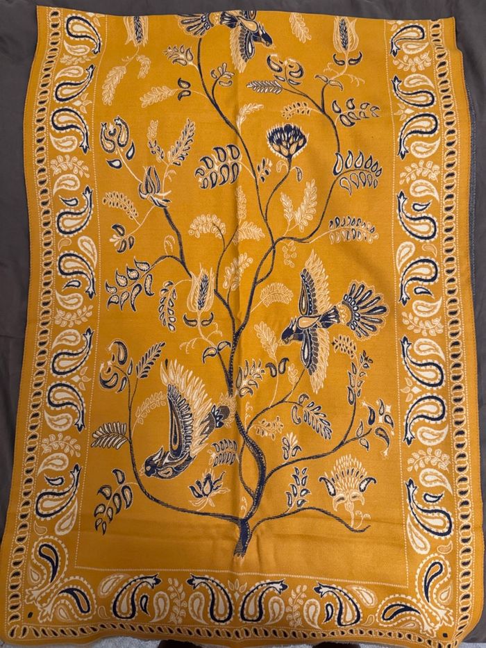 Écharpe doré/moutard