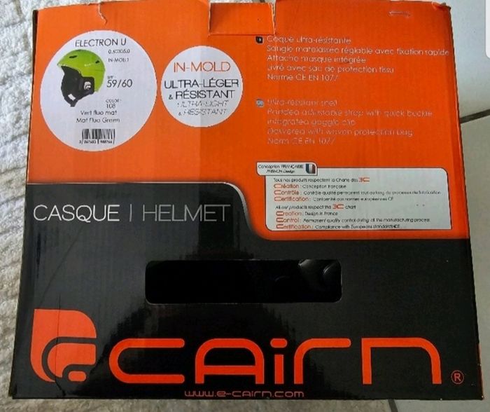 Casque de ski enfant cairn taille 59/60 - photo numéro 2