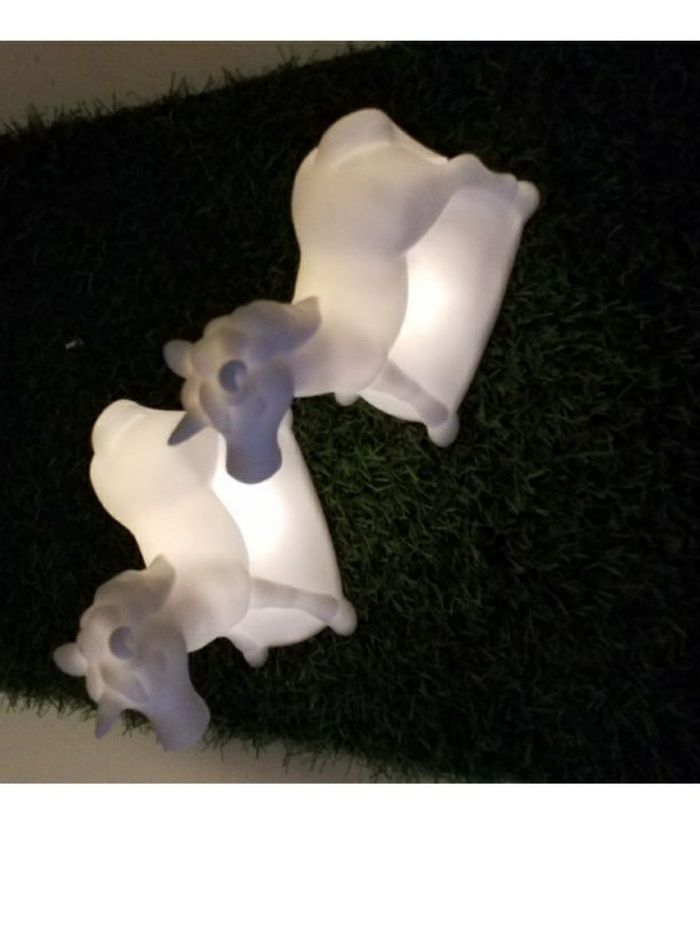 Lot de 2 décorations lumineuses très bon état - photo numéro 4