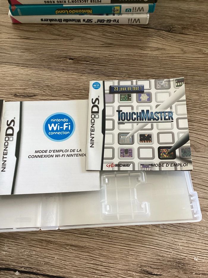 boîte ds avec notice touchmaster Nintendo ds vendu sans le jeu - photo numéro 4