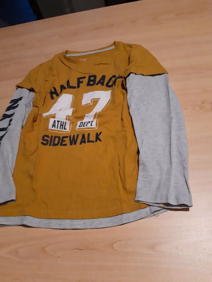 T shirt manches longues garçon - photo numéro 2