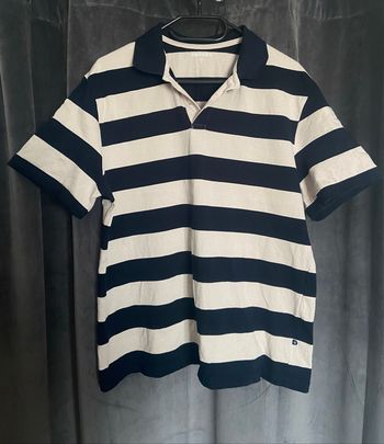 Polo manches courtes marinière