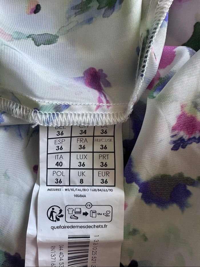 Blouse fluide imprimée Promod - taille 36- Parfait état - photo numéro 4