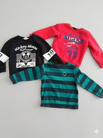 Lots de 3 pulls enfant