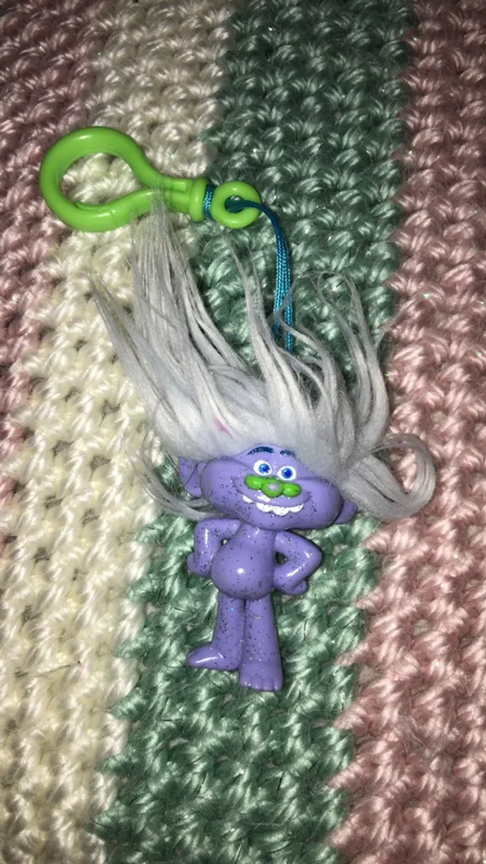 Porte clé Trolls - photo numéro 2