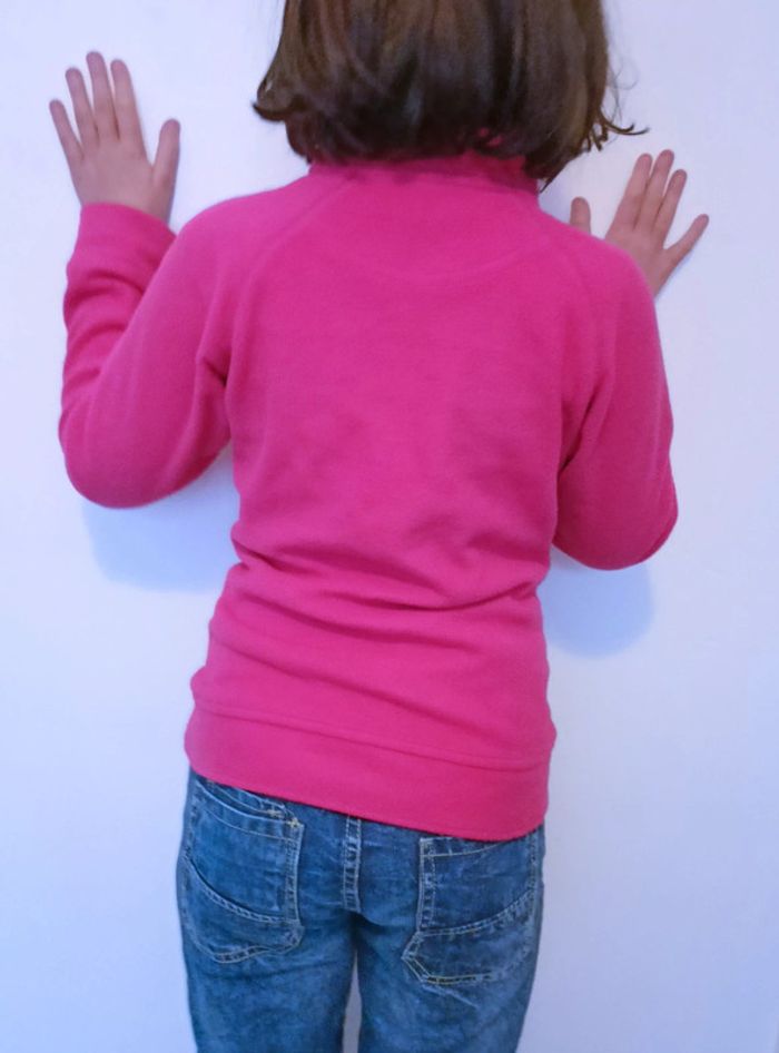 Pull polaire rose 10 ans - photo numéro 3