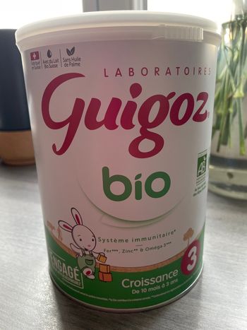 Lait Guigoz bio 3eme âge