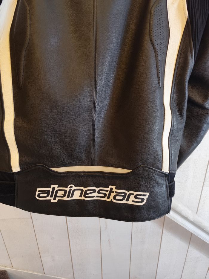 Veste moto cuir Alpinestars - photo numéro 5