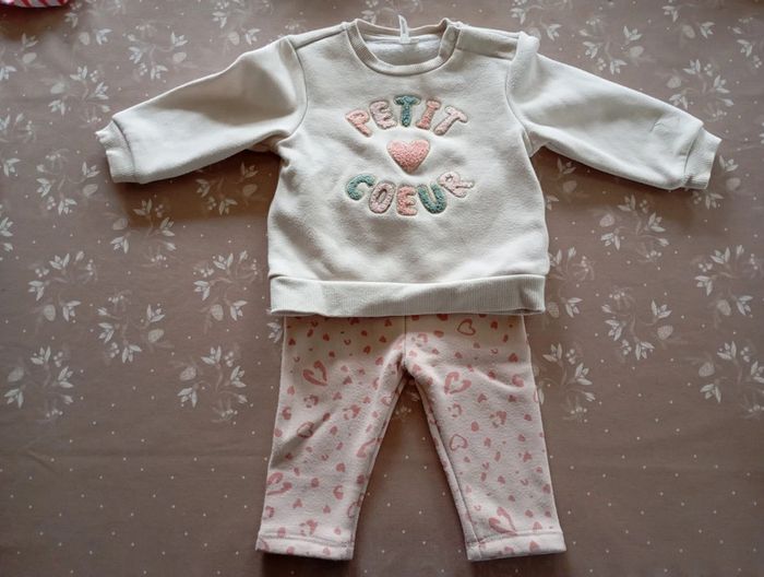 Ensemble hiver fille 6 mois