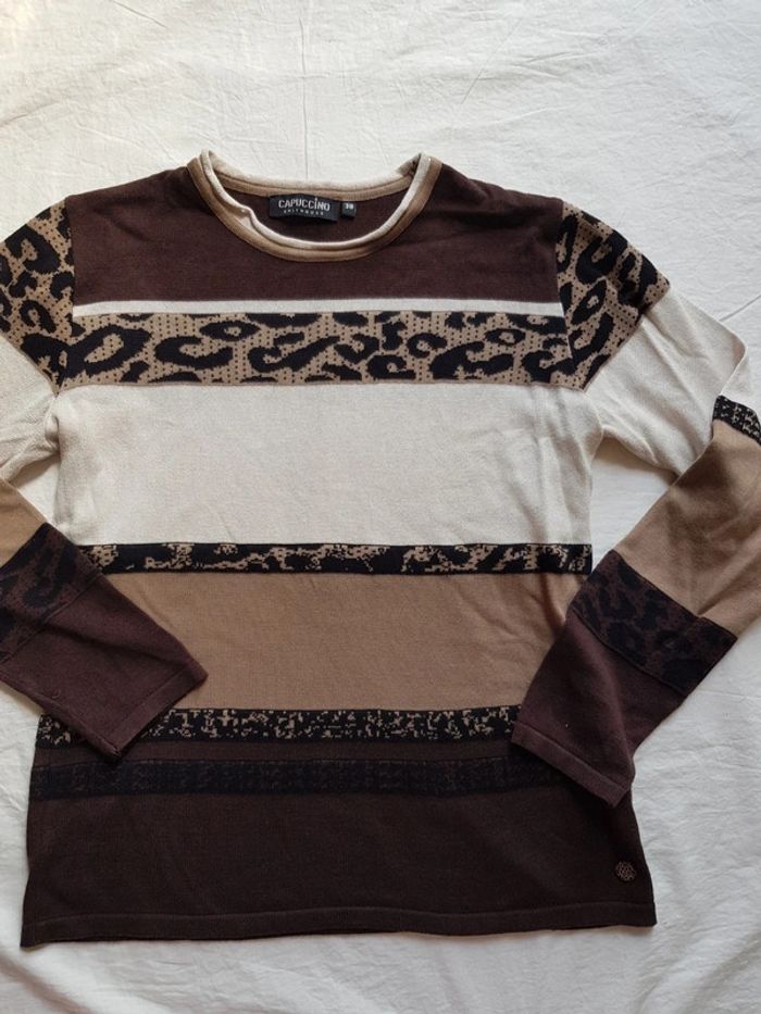 Pull Cappuccino 38 TBE