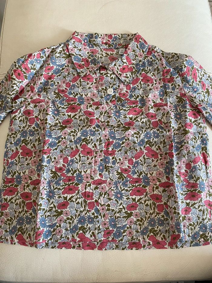 Chemise vareuse liberty 4 ans - photo numéro 6