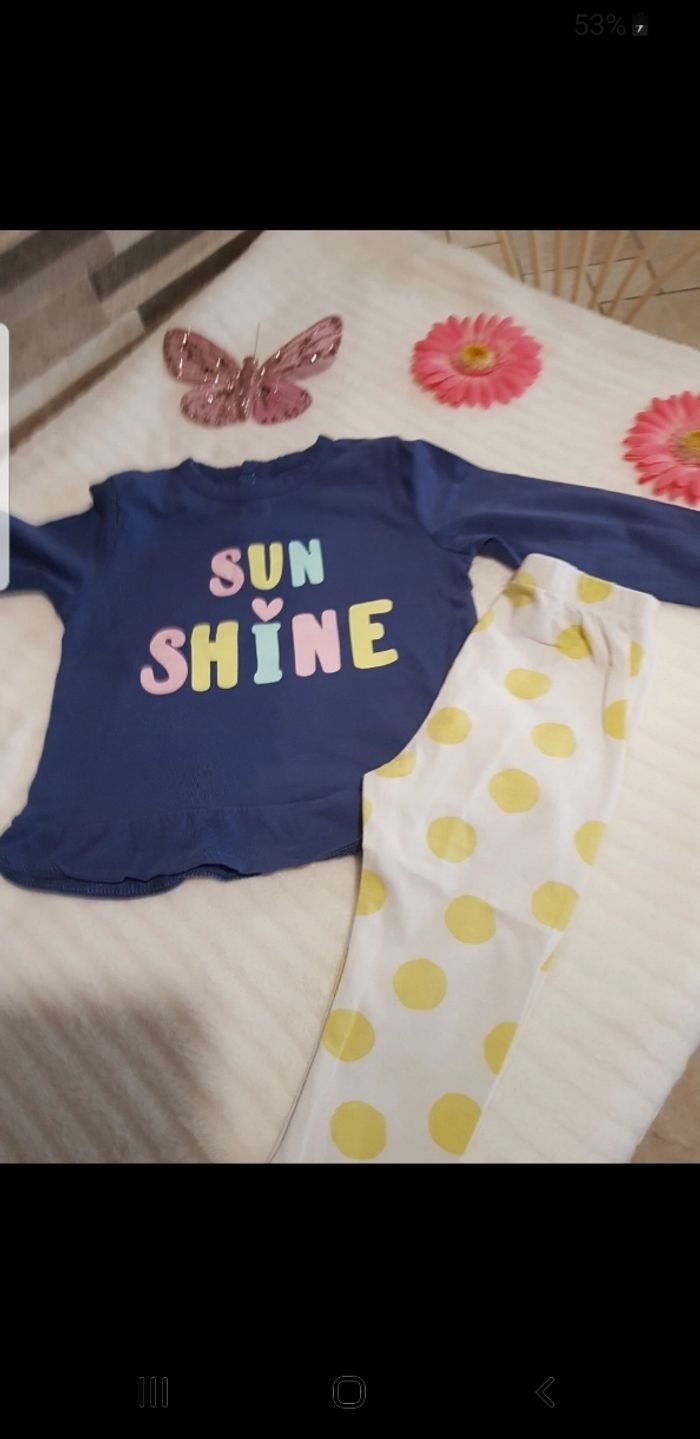 Pyjama bébé taille 12 mois