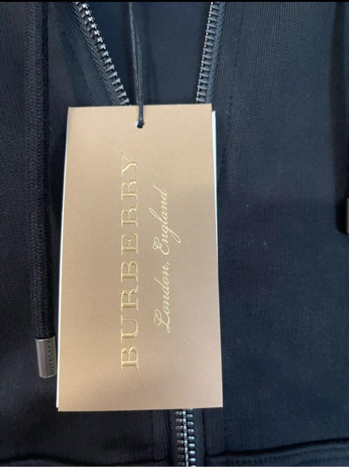 Sweat zip burberry - photo numéro 4
