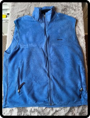 Polaire patagonia sans manche bleu taille Xl femme