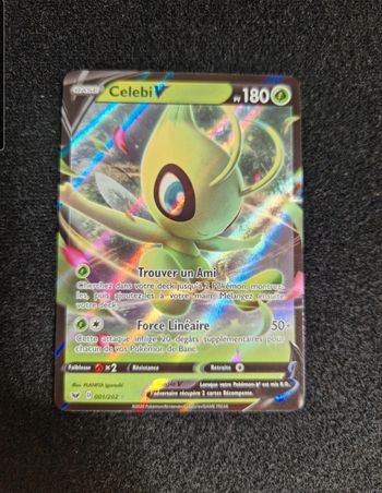 Celebi V 1/202 Carte Pokémon