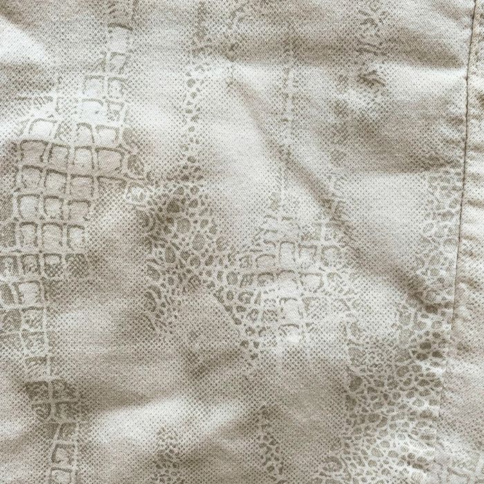 BS Fashion Vintage Slim Jeans Crocodile Pattern Blanc Femme Exclusive Collection (Taille 42) - photo numéro 4