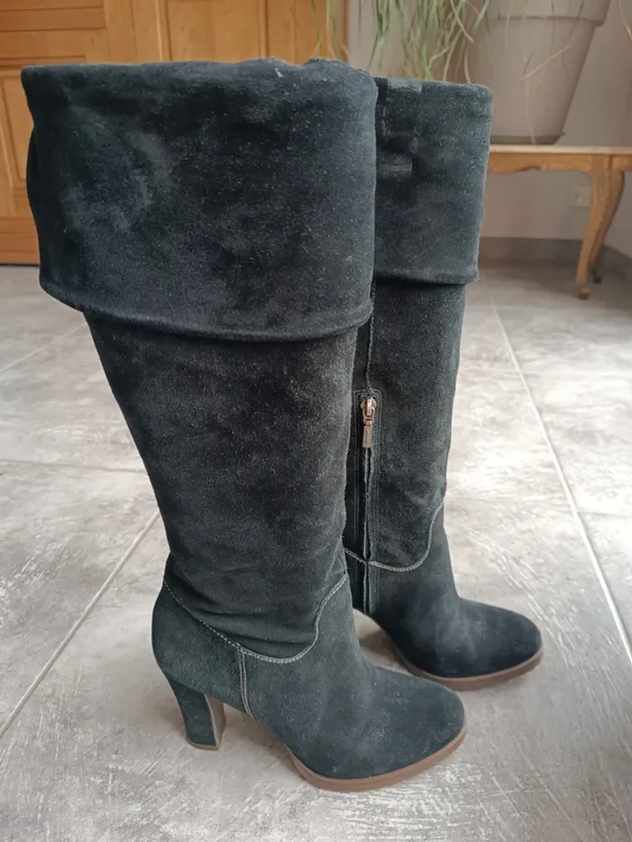 Bottes Geox marron foncé - photo numéro 3