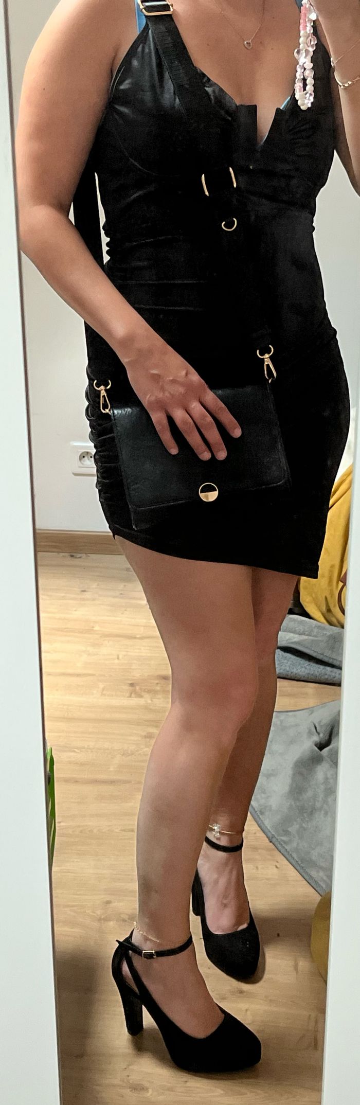 Robe courte oversize