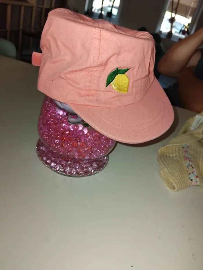 Casquette orange