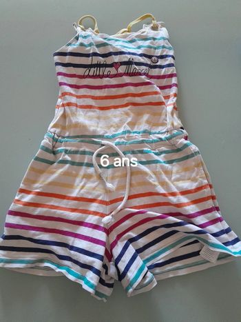 Combishort fille 6a
