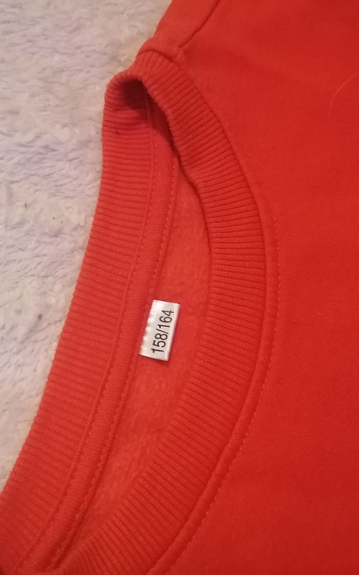 Pull sweat-shirt 🧡  garçon 12/14 ans - photo numéro 5