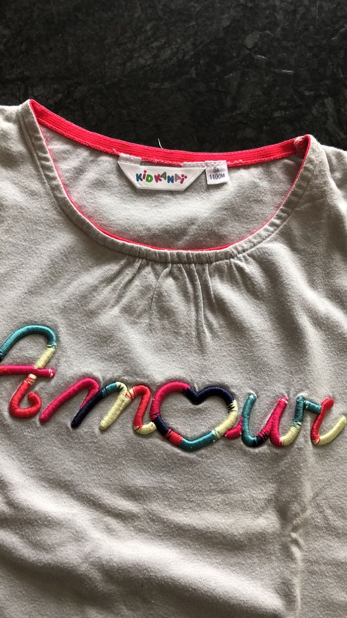 Tee-shirts Kidkanaï gris - photo numéro 2