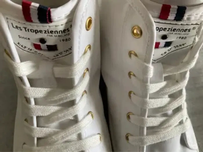 Sneakers blanches Les Tropeziennes neuves - photo numéro 4