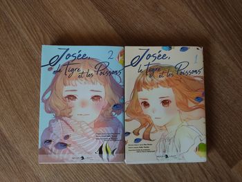 Lot 2 mangas Josée , le tigre et les poissons 