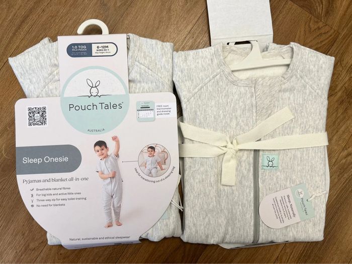 (new) Pack of 2 onesie sleep bag 6-12m - photo numéro 2
