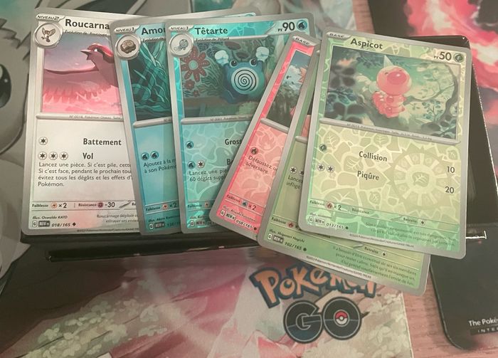 Lot de 500 cartes Pokémon