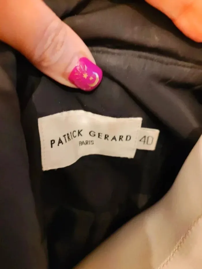 Blazer taille 40 Patrick Gerard modèle depose soho - photo numéro 7