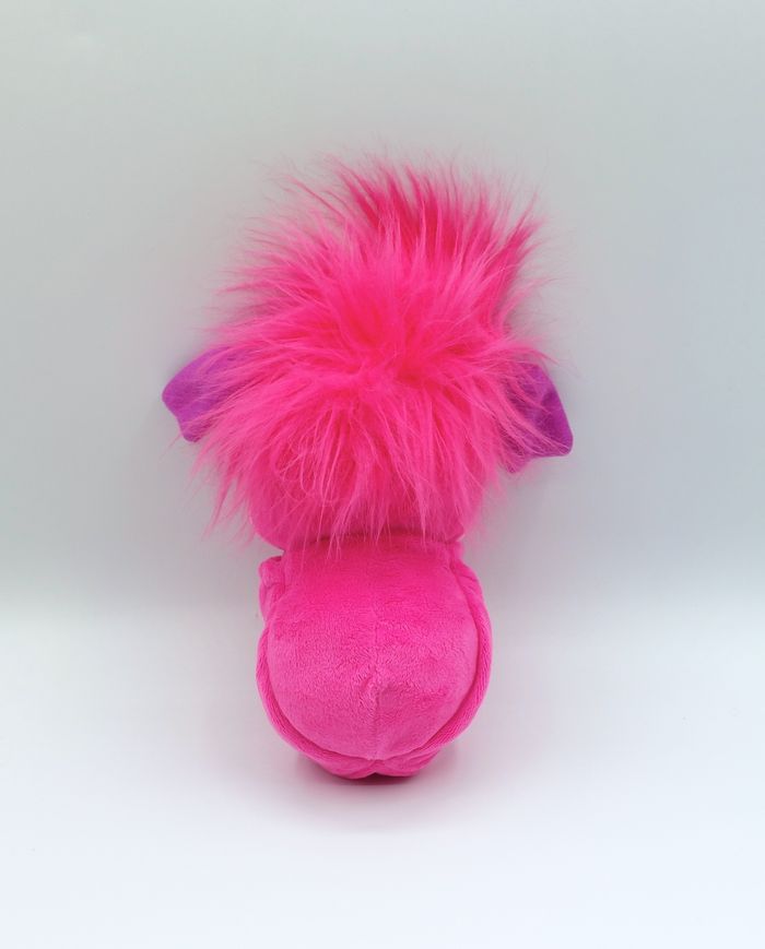 Petite peluche doudou Popples Bubbles rose mauve SPIN MASTERS 2015 18 cm fleur - photo numéro 7