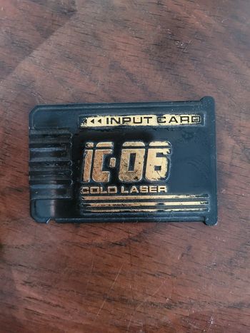 Vends imput card ic06 cold laser beetlborg