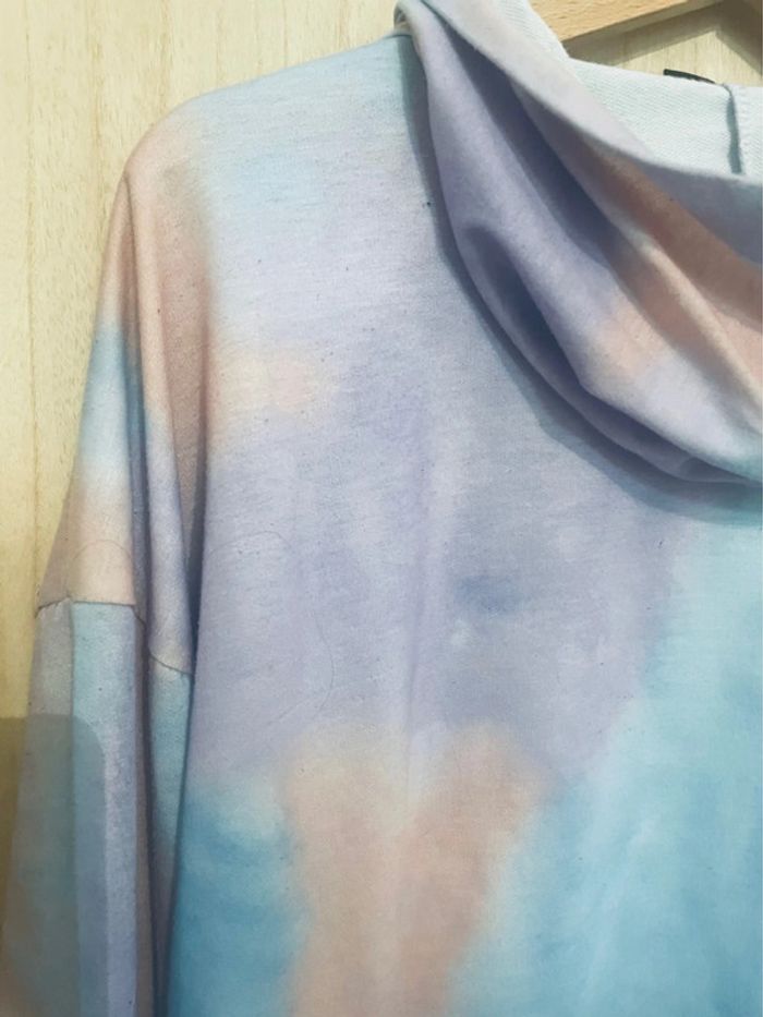 Sweat tie and dye “La Vita è Bella” SHEIN - Taille L - photo numéro 8