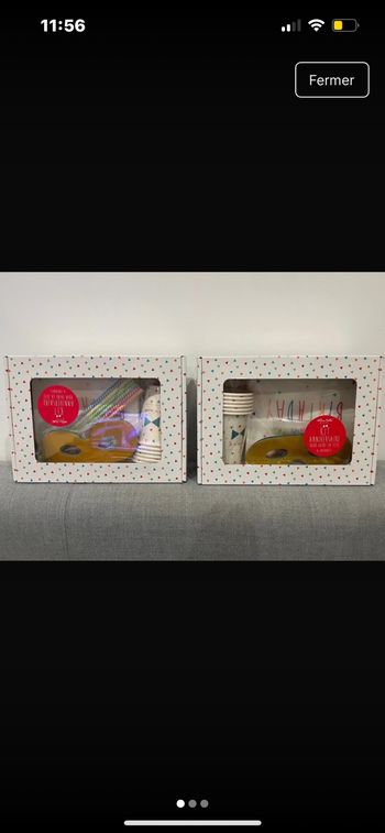 Coffrets anniversaires