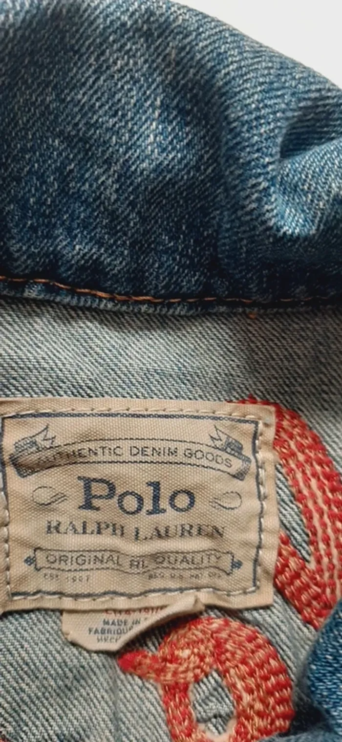 Veste garçon en jeans - photo numéro 3