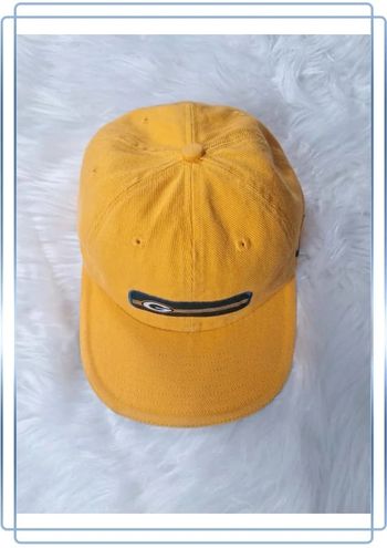 casquette vintage nike/ nfl - green bay packers - moutarde - brodé (532)