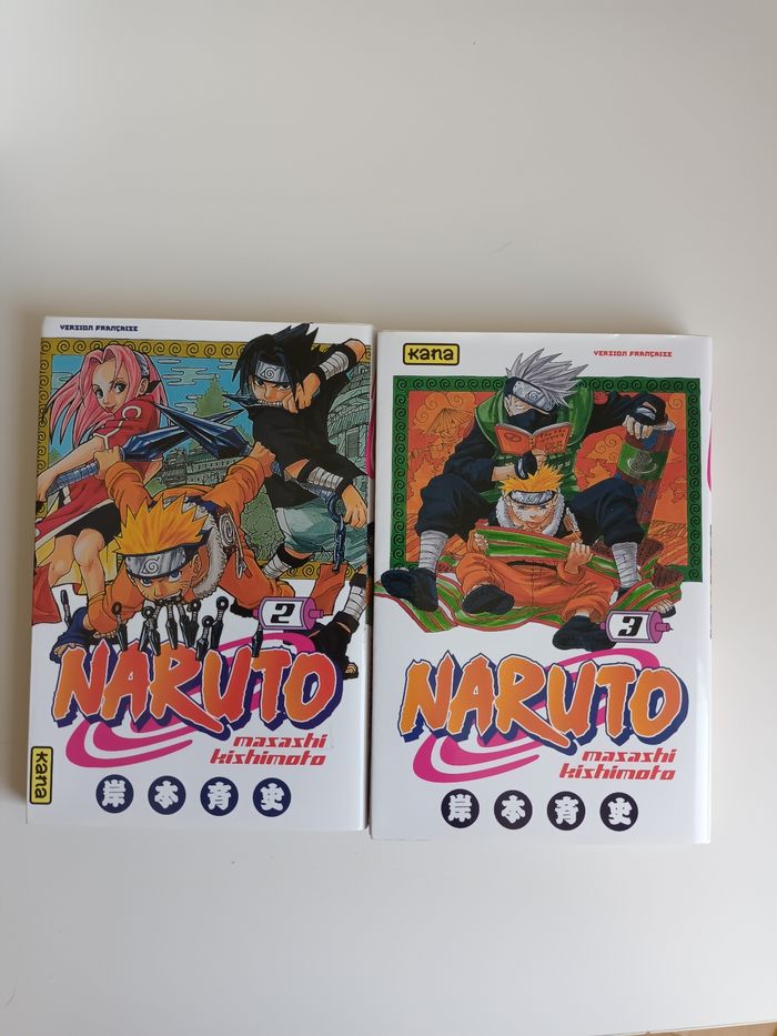 Naruto tome 2 et 3
